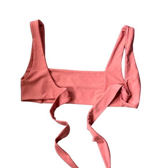 Summer Love Club Rio Bikini Bottom + Florence Top in Guava Size Small - Picture 8 of 16
